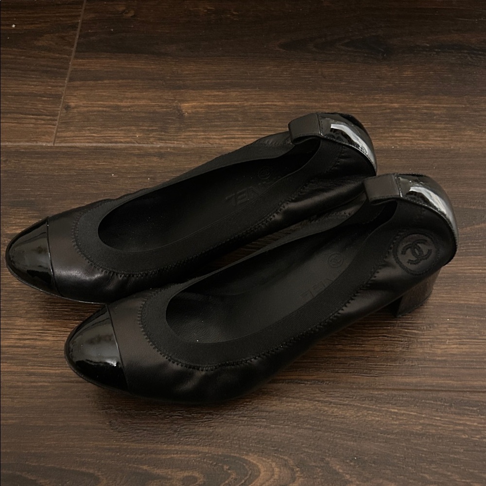 Chanel Black Heels